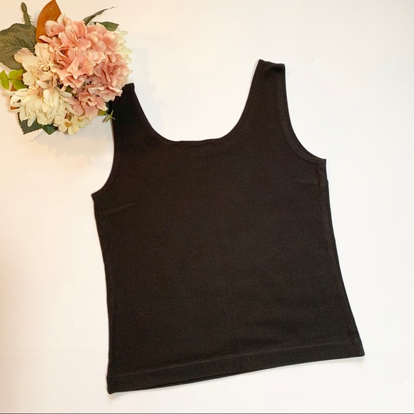 🌻 SO Black Tank Top - Picture 2 of 2